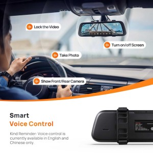 دوربین خودرو سونتی می مدل Rearview Dash Cam S500 set